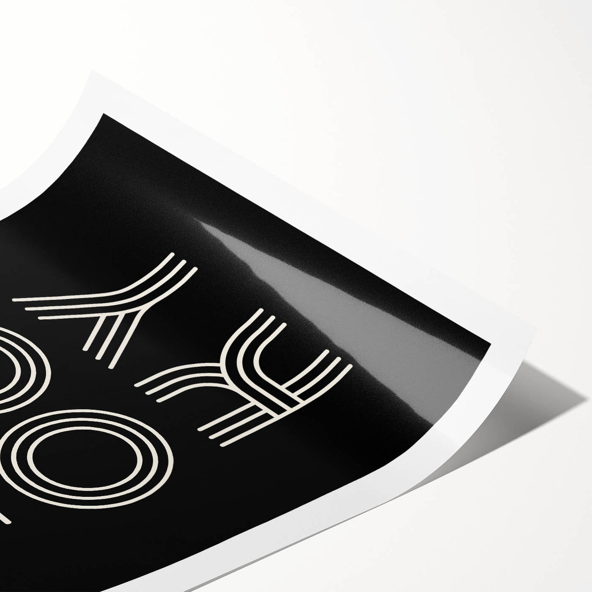 Spooky Typography Halloween Wall Art - Modern Halloween Decor