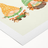 St. Patrick’s Day Gnomes - Irish Shamrock Wall Art