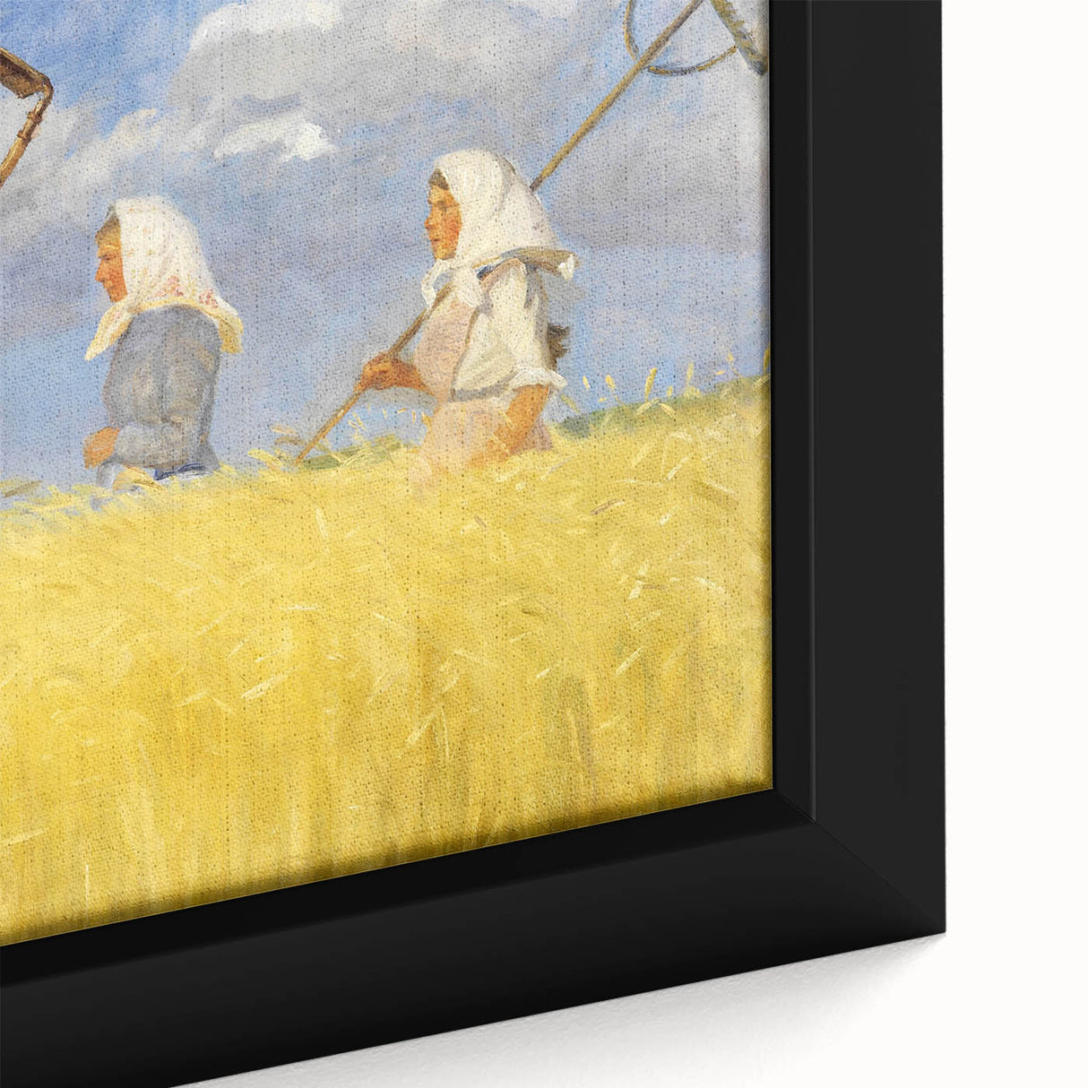 Harvesters - Pastoral Field Scene by Anna Ancher