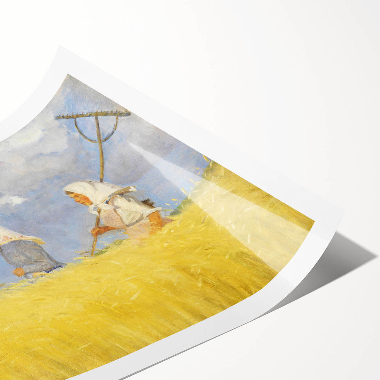 Harvesters - Pastoral Field Scene by Anna Ancher
