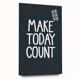 Make Today Count - Boys Room Wall Art Kids Decor