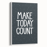 Make Today Count - Boys Room Wall Art Kids Decor