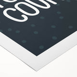 Make Today Count - Boys Room Wall Art Kids Decor