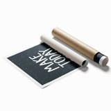 Make Today Count - Boys Room Wall Art Kids Decor