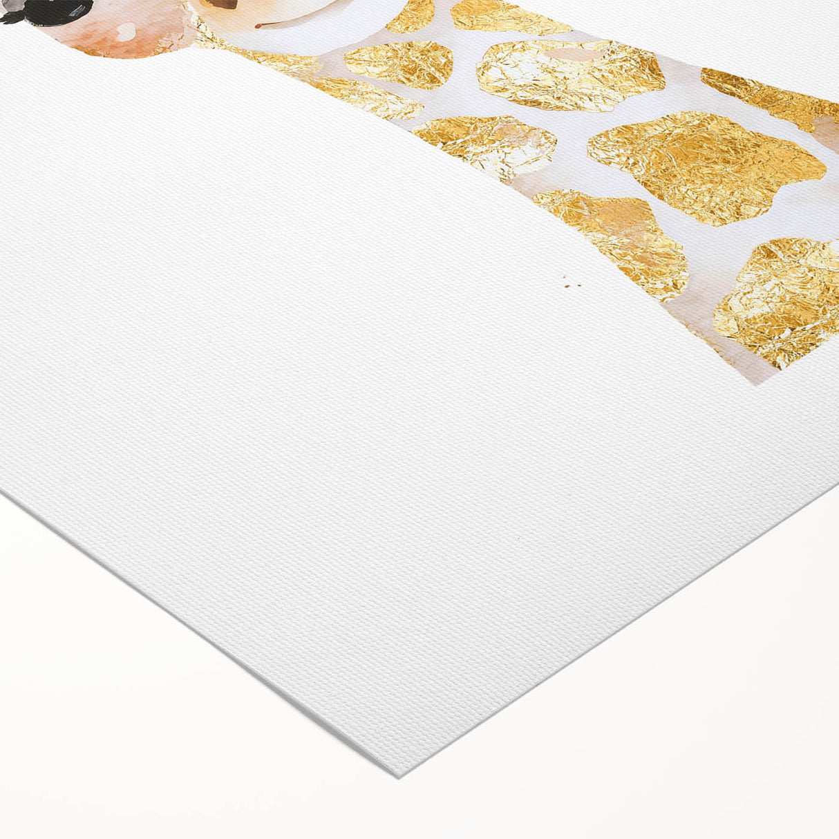 Floral Baby Giraffe Girls Room Wall Art – Nursery Print