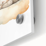 Sleeping Lamb Nursery Wall Art – Baby Room Decor & Kids Prints