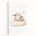 Sleeping Lamb Nursery Wall Art – Baby Room Decor & Kids Prints