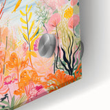 Rolled Paper Art Prints for Kids – Ocean Landscape Wall Decor