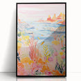 Rolled Paper Art Prints for Kids – Ocean Landscape Wall Decor