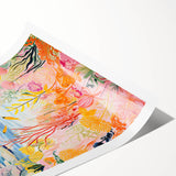 Rolled Paper Art Prints for Kids – Ocean Landscape Wall Decor