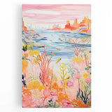 Rolled Paper Art Prints for Kids – Ocean Landscape Wall Decor