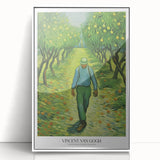 Acrylic print of an impressionist style painting in vibrant colors, ideal for nursery or modern art wall decor.