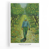 Impressionist-style kitchen art featuring a black and white stretched canvas of a café scene, ideal for kitchen wall decor.