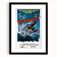 Retro Wall Art - Crocodile Vintage Horror Movie Poster