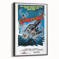 Retro Wall Art - Crocodile Vintage Horror Movie Poster