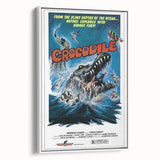 Retro Wall Art - Crocodile Vintage Horror Movie Poster