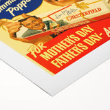 Vintage Chesterfield Cigarettes Ad Poster | Retro Father's Day Art