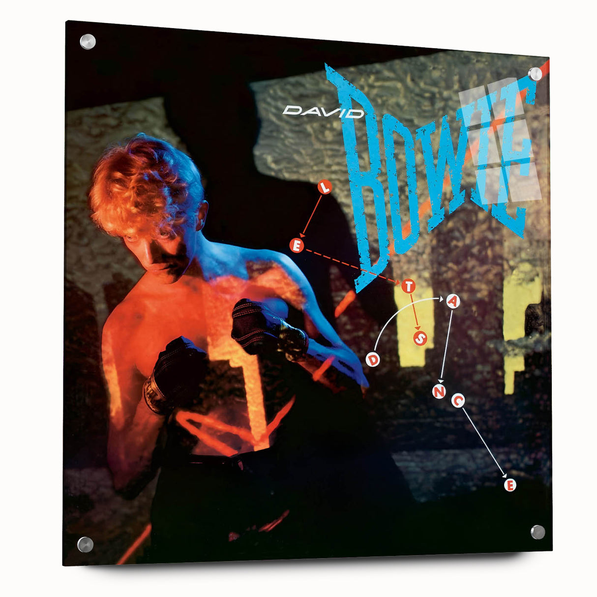 Retro Wall Art – David Bowie Let’s Dance Album Canvas Print