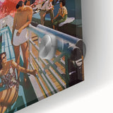 Arctic Monkeys Retro Poster – Tranquility Base Wall Art