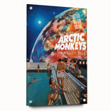 Arctic Monkeys Retro Poster – Tranquility Base Wall Art