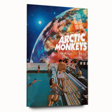 Arctic Monkeys Retro Poster – Tranquility Base Wall Art