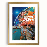 Arctic Monkeys Retro Poster – Tranquility Base Wall Art