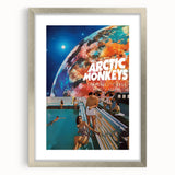 Arctic Monkeys Retro Poster – Tranquility Base Wall Art