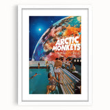 Arctic Monkeys Retro Poster – Tranquility Base Wall Art