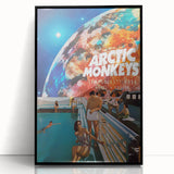 Arctic Monkeys Retro Poster – Tranquility Base Wall Art
