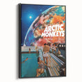 Arctic Monkeys Retro Poster – Tranquility Base Wall Art