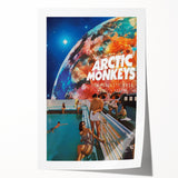 Arctic Monkeys Retro Poster – Tranquility Base Wall Art
