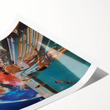 Arctic Monkeys Retro Poster – Tranquility Base Wall Art