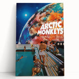 Arctic Monkeys Retro Poster – Tranquility Base Wall Art