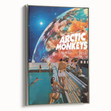 Arctic Monkeys Retro Poster – Tranquility Base Wall Art