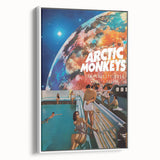 Arctic Monkeys Retro Poster – Tranquility Base Wall Art