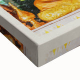 Bangkok Thailand Retro Travel Poster | Buddha Temple Welcome Art