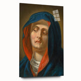 Renaissance Art Prints: Head of the Virgin Mary - Classic Religious Decor