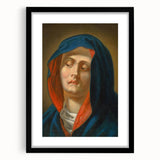 Renaissance Art Prints: Head of the Virgin Mary - Classic Religious Decor