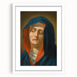 Renaissance Art Prints: Head of the Virgin Mary - Classic Religious Decor