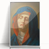Renaissance Art Prints: Head of the Virgin Mary - Classic Religious Decor