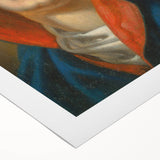 Renaissance Art Prints: Head of the Virgin Mary - Classic Religious Decor