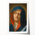 Renaissance Art Prints: Head of the Virgin Mary - Classic Religious Decor