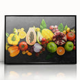 Exotic Fruit Medley - Colorful Tropical Kitchen Wall Art
