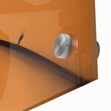 Large abstract depiction of Namibian scenery on acrylic glass in muted earth tones, ideal for dining room art.