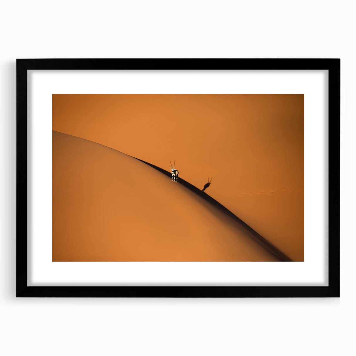 Abstract art print depicting textured, colorful African scenery on a large canvas, ideal for living room decor.
