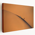 Large canvas print of a Namibian landscape in earth tones, suitable for kitchen wall art.