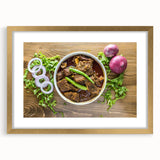 Extra large abstract art print with textured design in gold and earth tones on a framed canvas, ideal for living room decor.