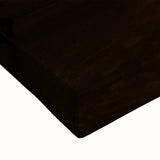 Large art depicting a black and white landscape painting of the Taj Mahal on stretched canvas, ideal for bedroom decor.