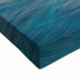 Black and white landscape art painting of a Croatian scenery on stretched canvas, ideal for bedroom wall art.