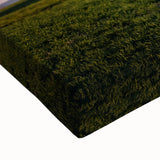 Black and white stretched canvas of a Czech Republic landscape, ideal for bedroom wall art.